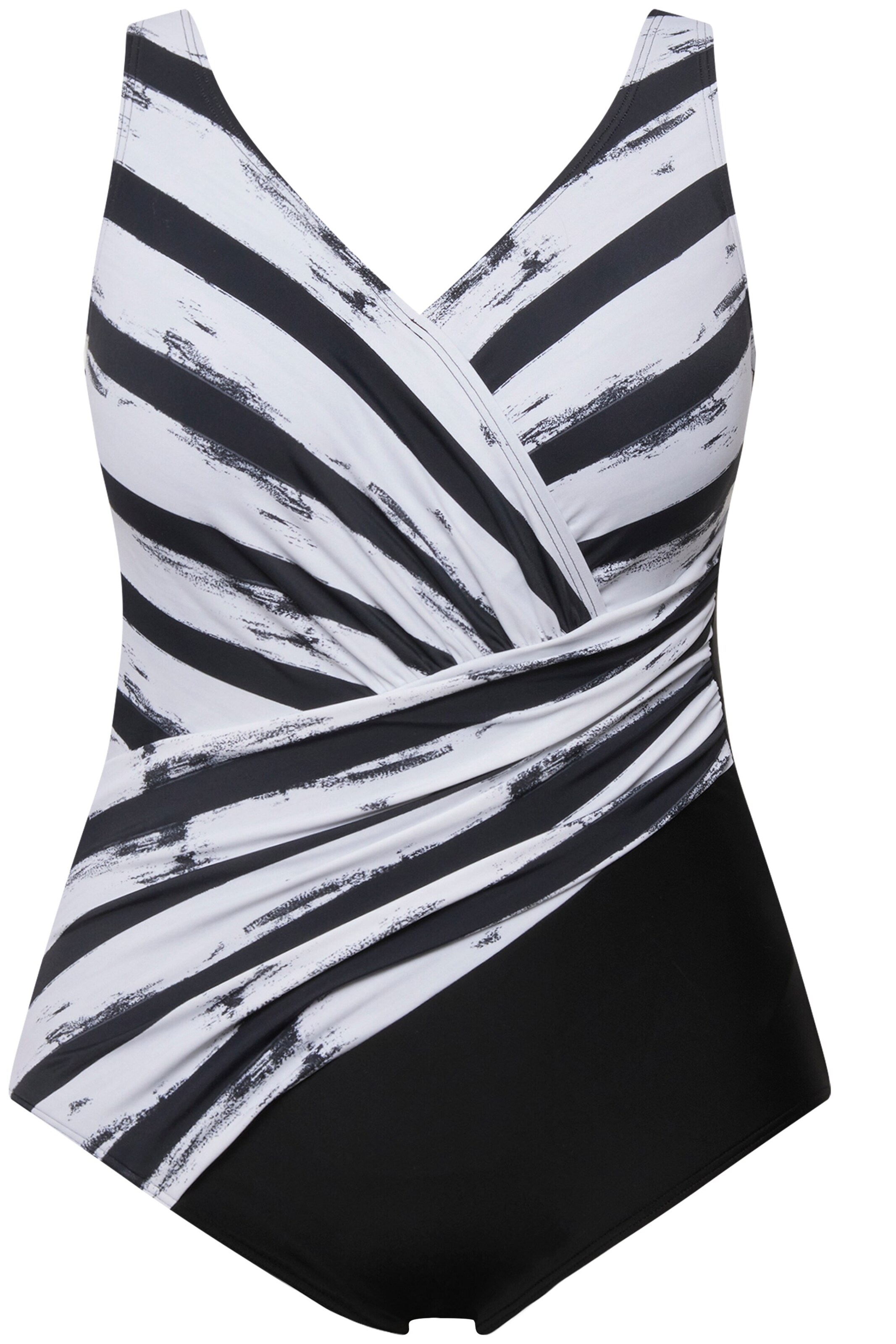 Maillot de bain Ulla Popken en noir : devant