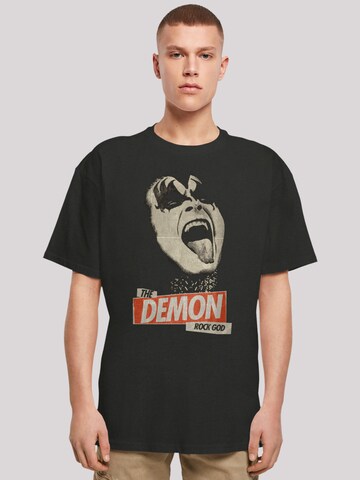 T-Shirt F4NT4STIC en noir : devant