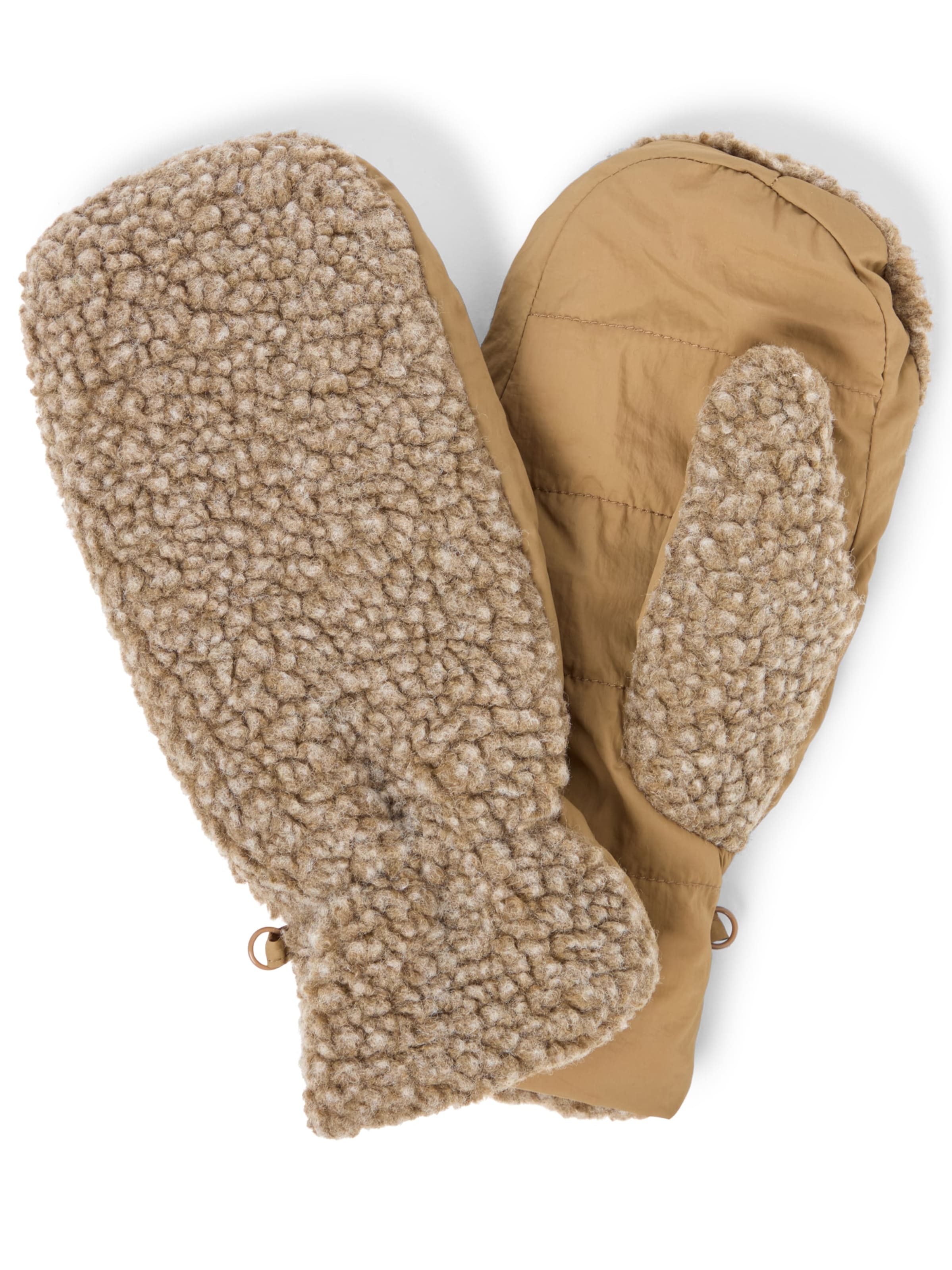 AMERICAN VINTAGE Mittens in Taupe, Item view