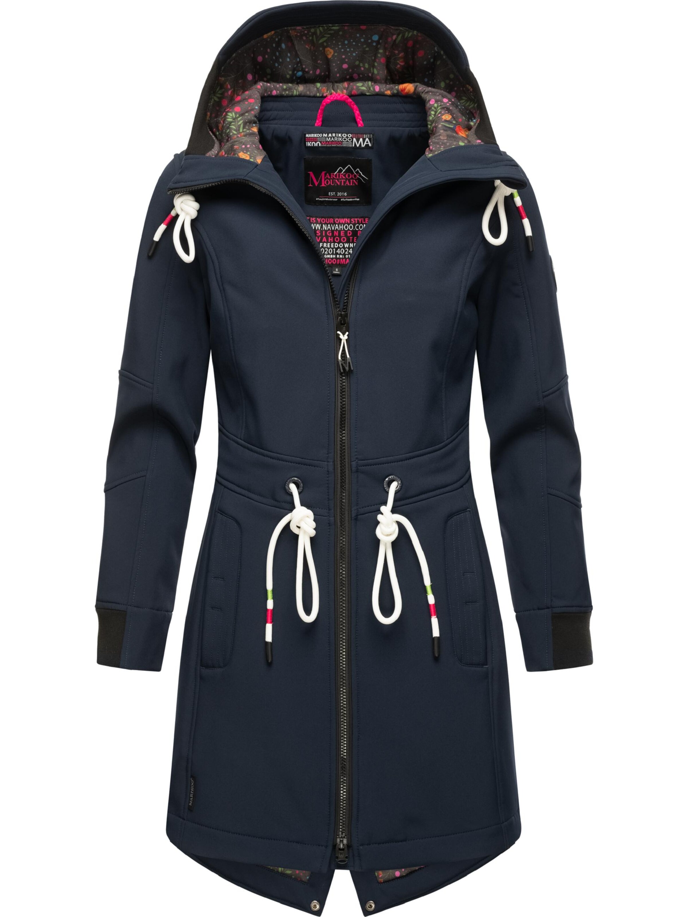 MARIKOO Функциональное пальто 'Mount Furnica' в Синий