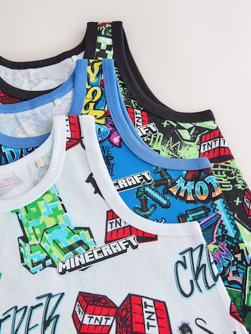 Next - Camiseta 'Minecraft' en azul