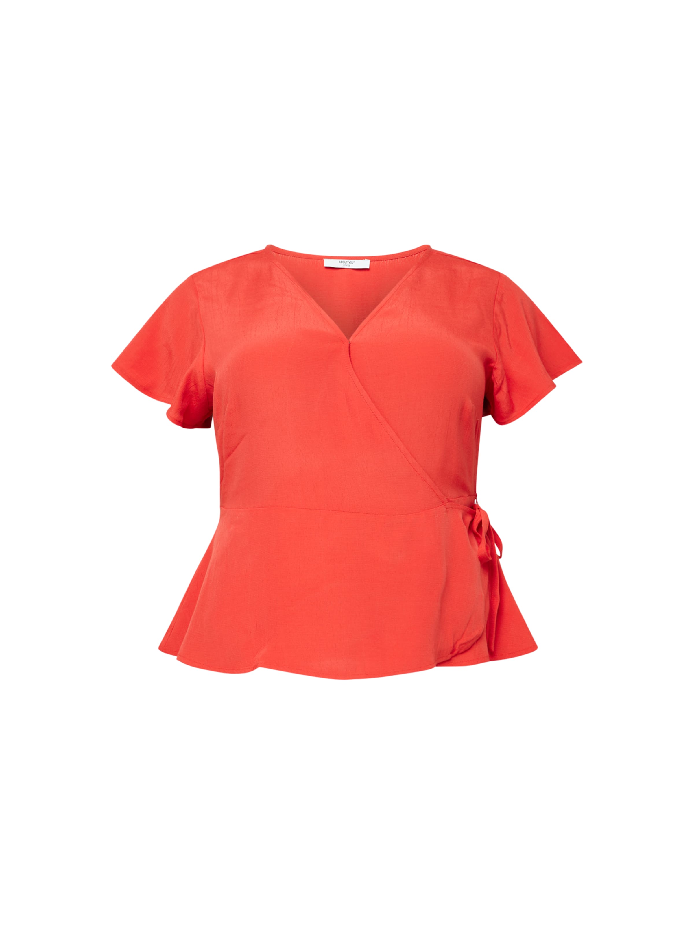 ABOUT YOU Curvy Shirt 'Thea' in Red: front