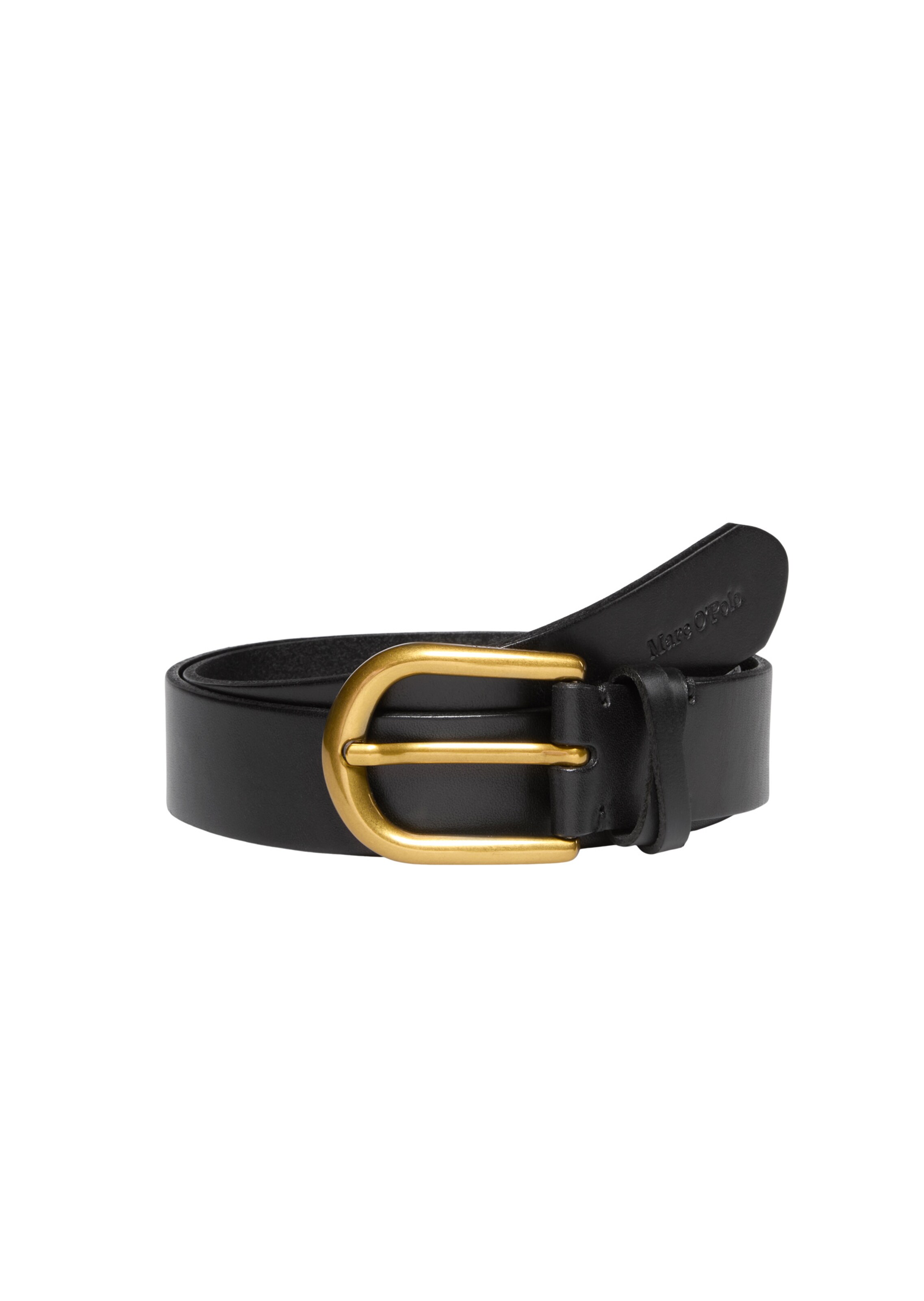 Marc O'Polo Belt in Black: front