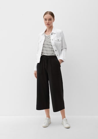 s.Oliver Wide leg Pants in Black