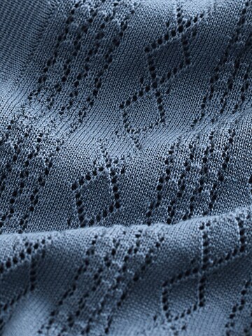 Next Gebreid vest in Blauw