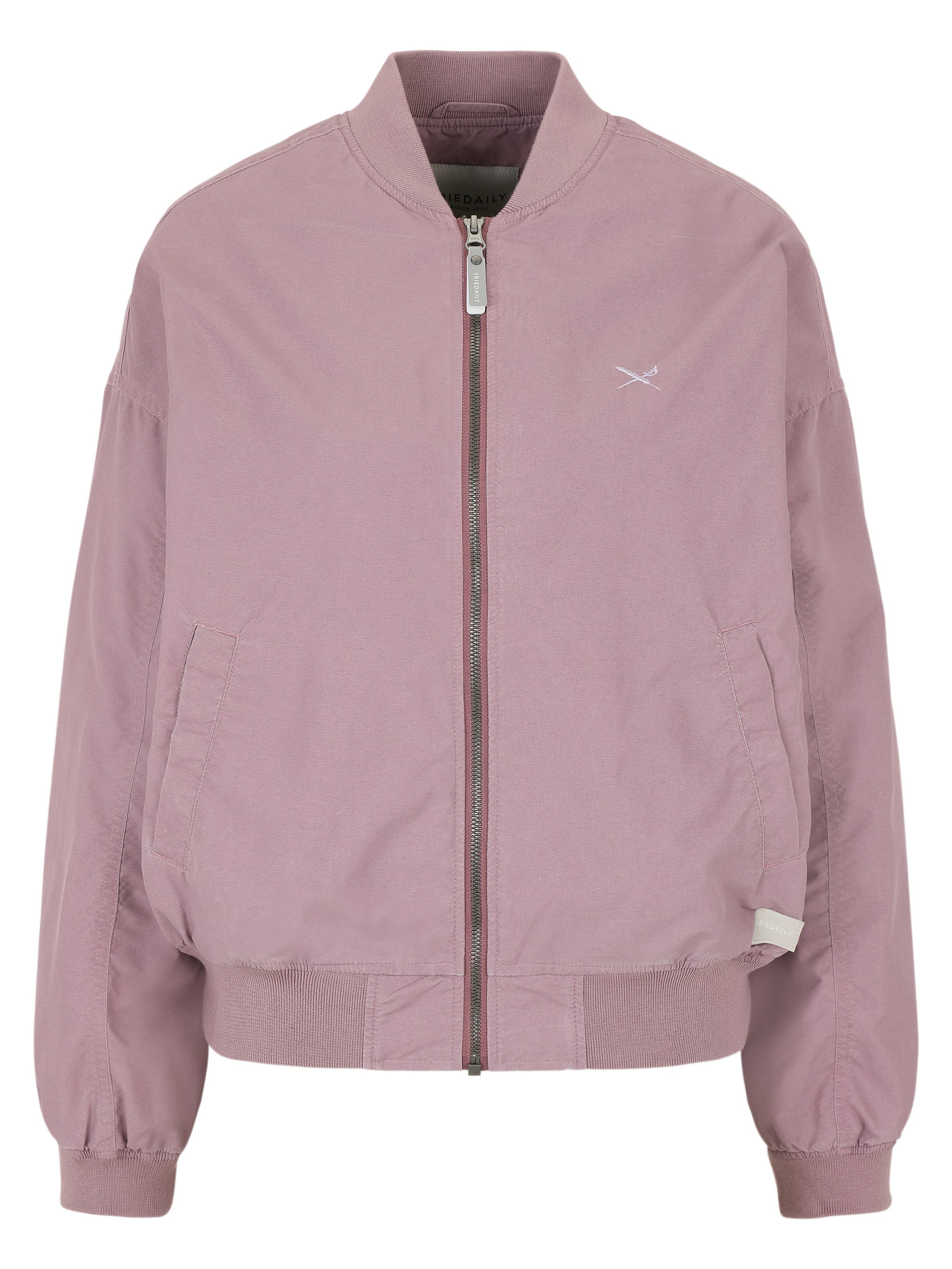 Iriedaily Between-Season Jacket 'Vinty ' in Purple: front