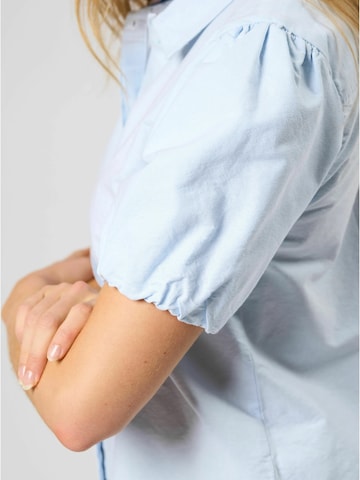 U.S. POLO ASSN. Bluse 'Irma' in Blau