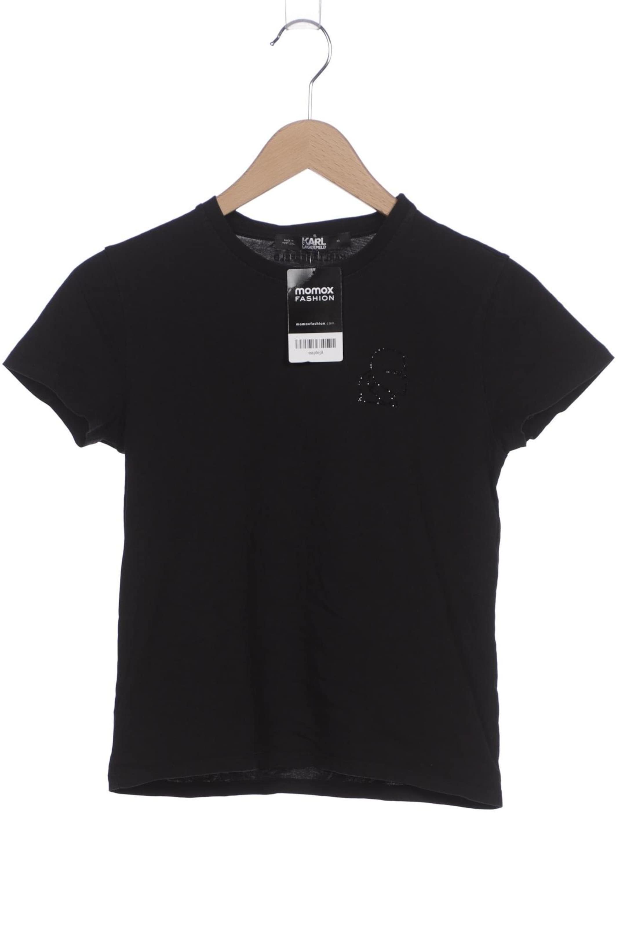 Karl Lagerfeld T-Shirt XS in Schwarz: Vorderseite