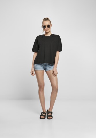 Urban Classics Oversized shirt in Zwart