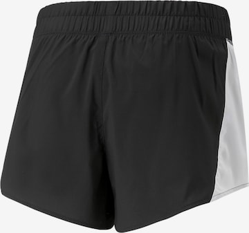 PUMA Regular Sportshorts in Schwarz