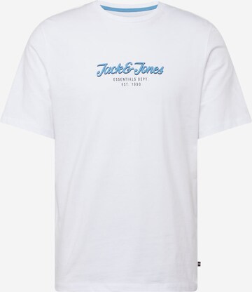 T-Shirt 'HENRY' JACK & JONES en blanc : devant