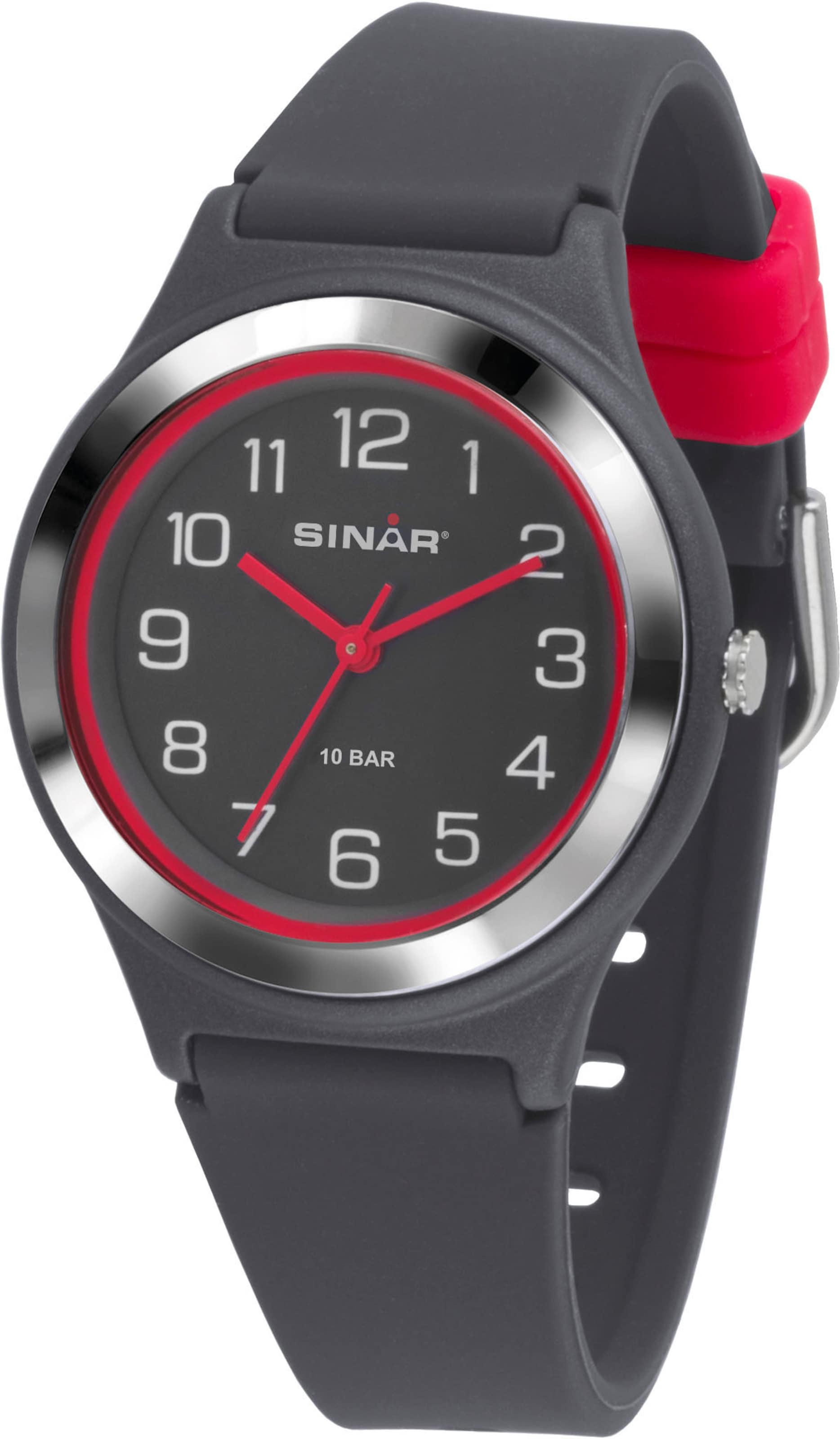 SINAR Watch in Grey: front