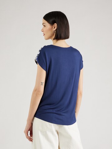 MORE & MORE Bluse in Blau