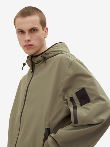 TOM TAILOR DENIM Weatherproof jacket in Green