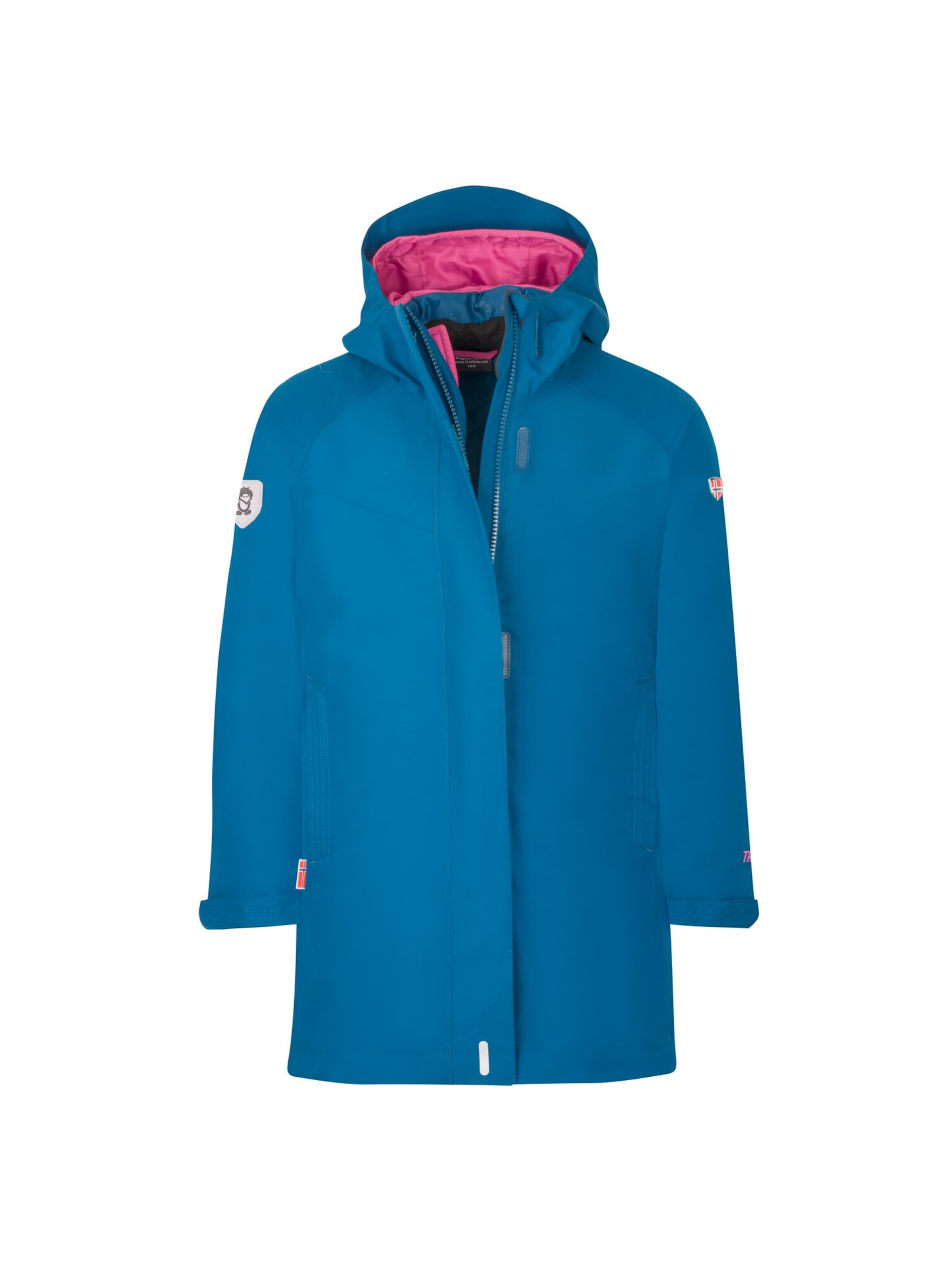 TROLLKIDS Outdoor jacket in Blue: front
