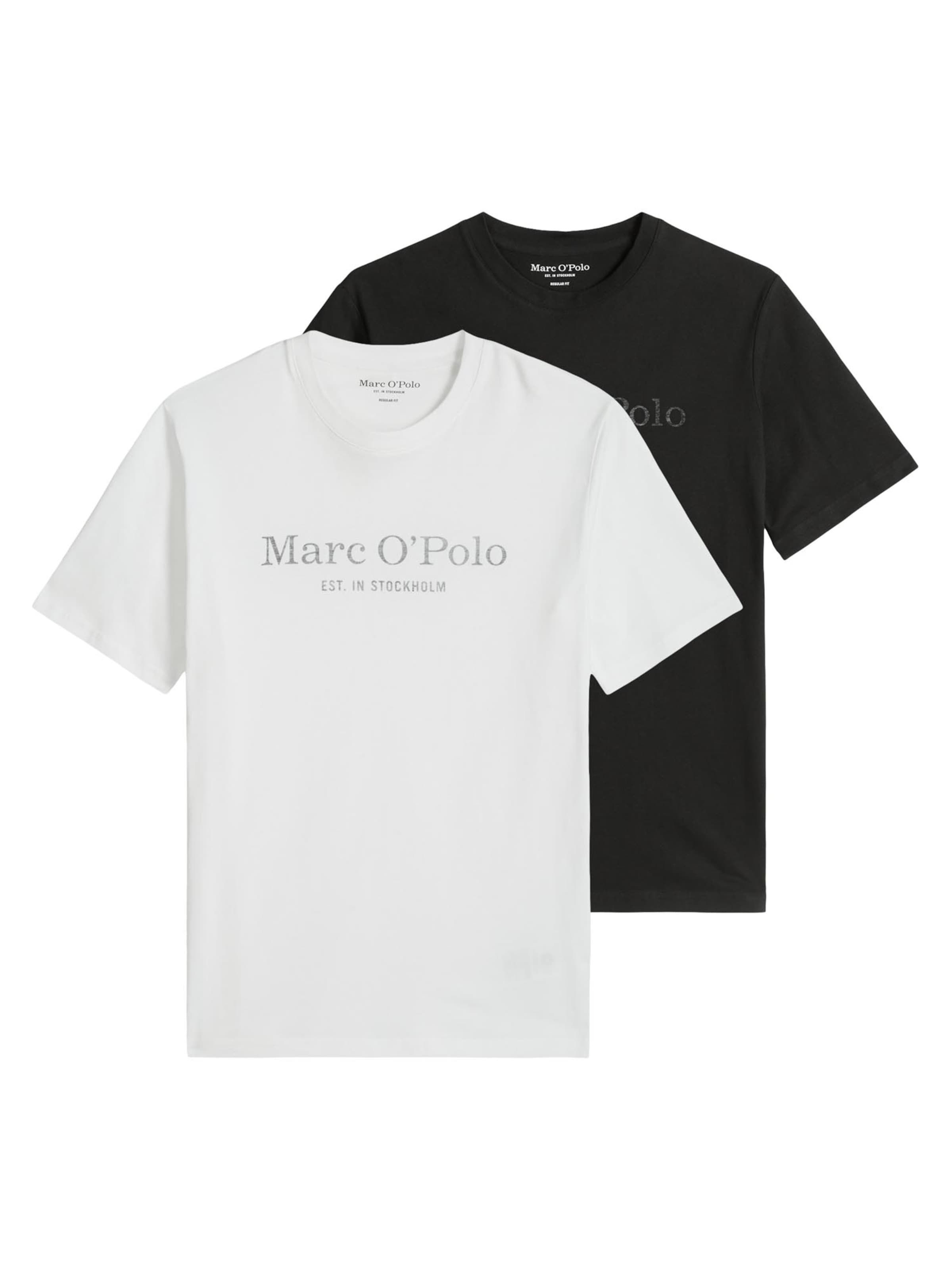 Marc O'Polo Shirt 'Kjer' in Black: front