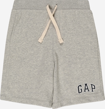 GAP Regular Trousers in Grey: front