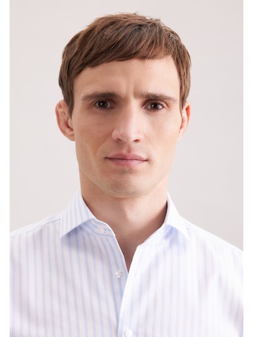 SEIDENSTICKER Regular fit Business shirt ' Schwarze Rose ' in Blue