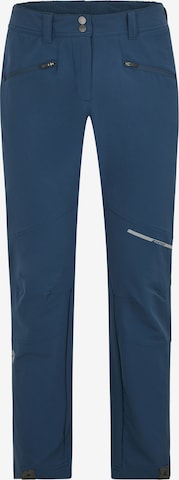 ZIENER Regular Workout Pants 'NOREA' in Blue: front