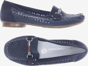 Rieker Flats & Loafers in 39 in Blue: front