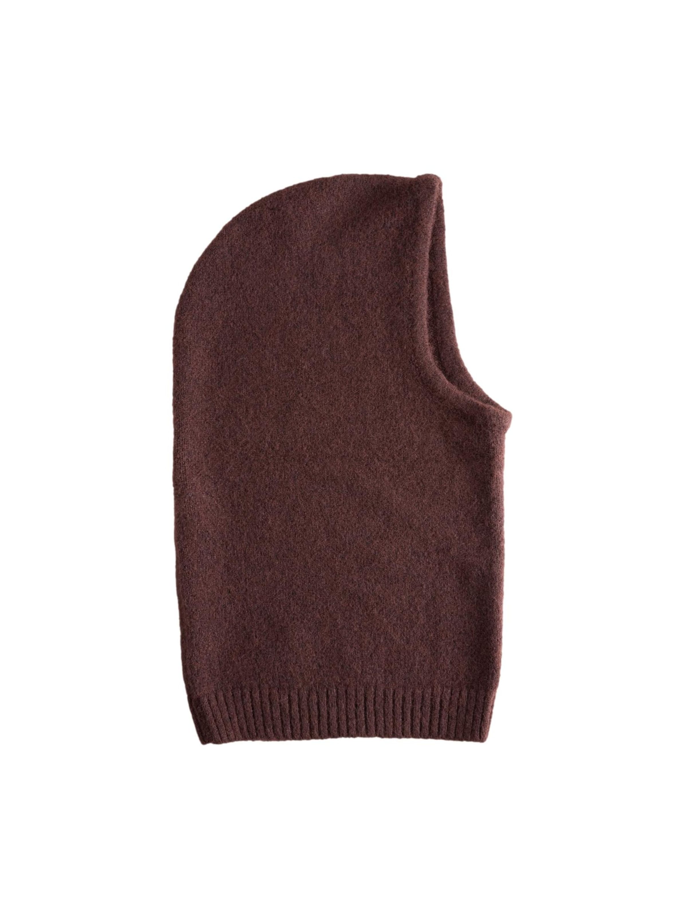 Next Beanie in Brown: front