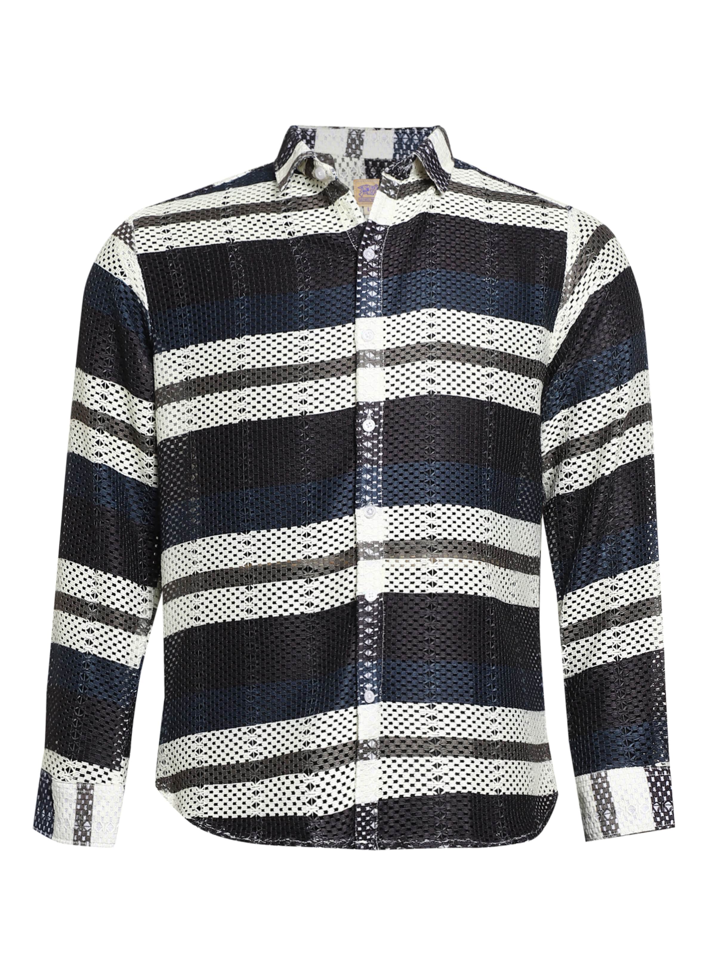 Campus Sutra - Cárdigan 'Xylina' en azul: frente