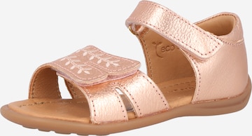 BISGAARD Sandalen 'Daisy' in Roze: voorkant