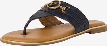 TAMARIS T-Bar Sandals in Blue: front