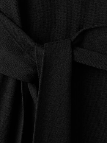 MANGO Strikkjole 'Sza' i sort