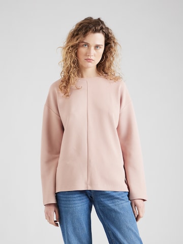 Sweat-shirt 'Dilara' ABOUT YOU en rose : devant