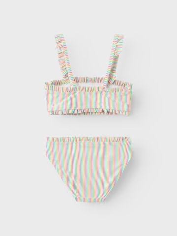 NAME IT - Soutien Bustier Biquíni 'Zaida' em mistura de cores