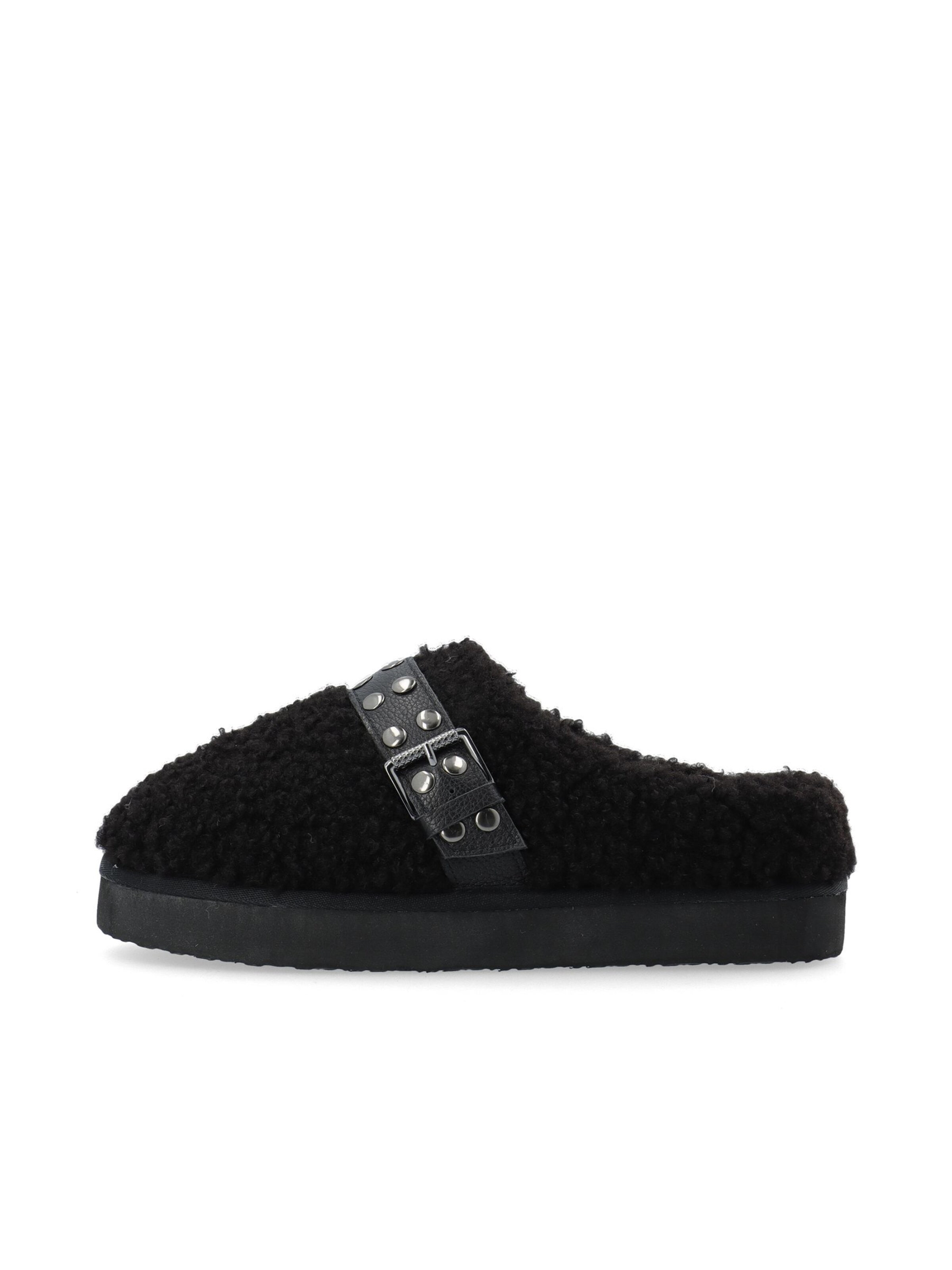 Bianco Slipper 'Biavarm' in Black: front