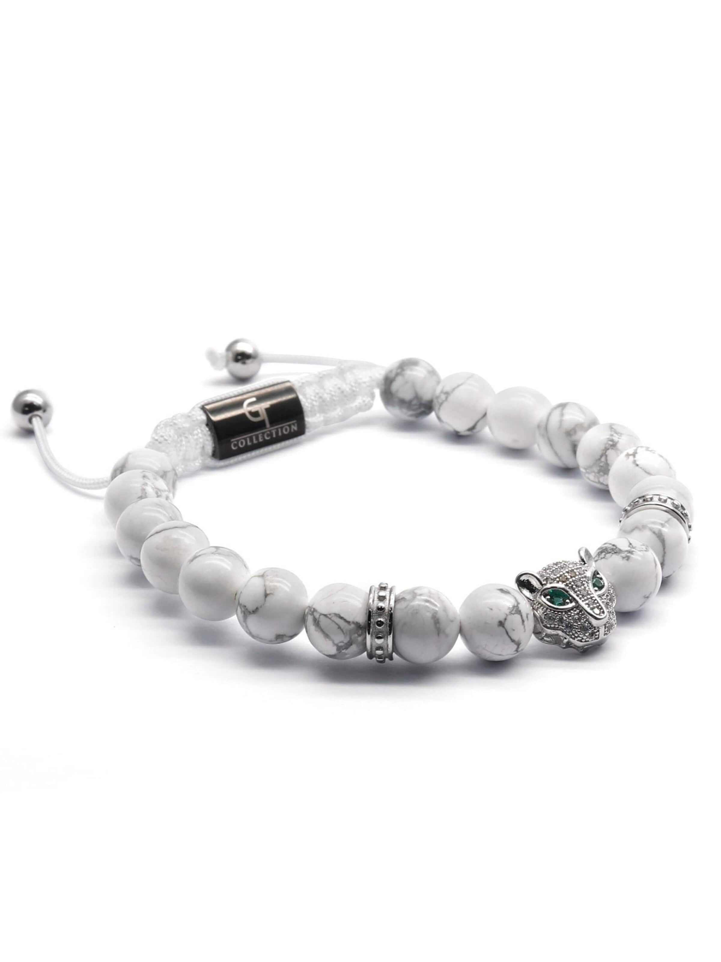 GT Collection Bracelet 'LEOPARD' in White