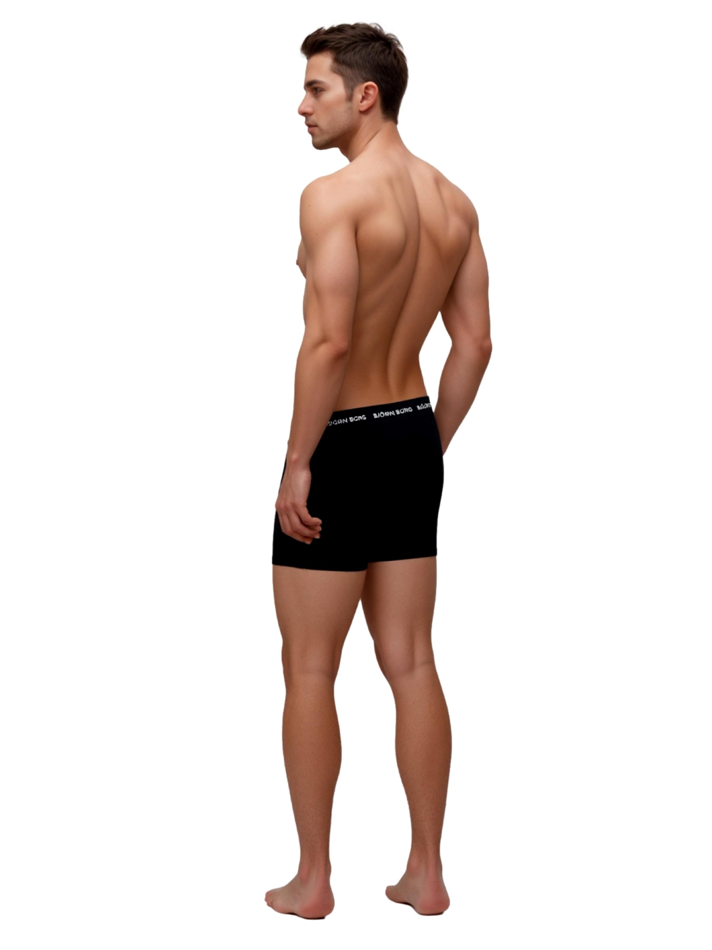 BJÖRN BORG Boksershorts i sort