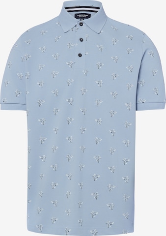 T-Shirt Andrew James en bleu : devant