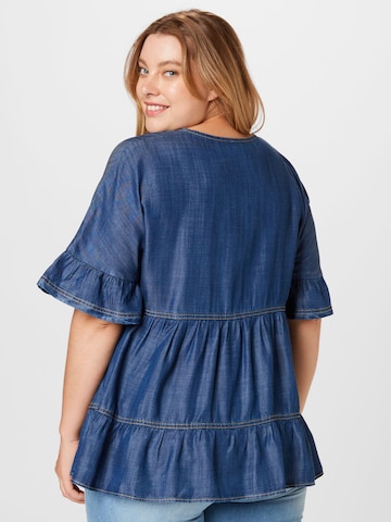 Persona by Marina Rinaldi Bluse 'FAVORE' in Blau