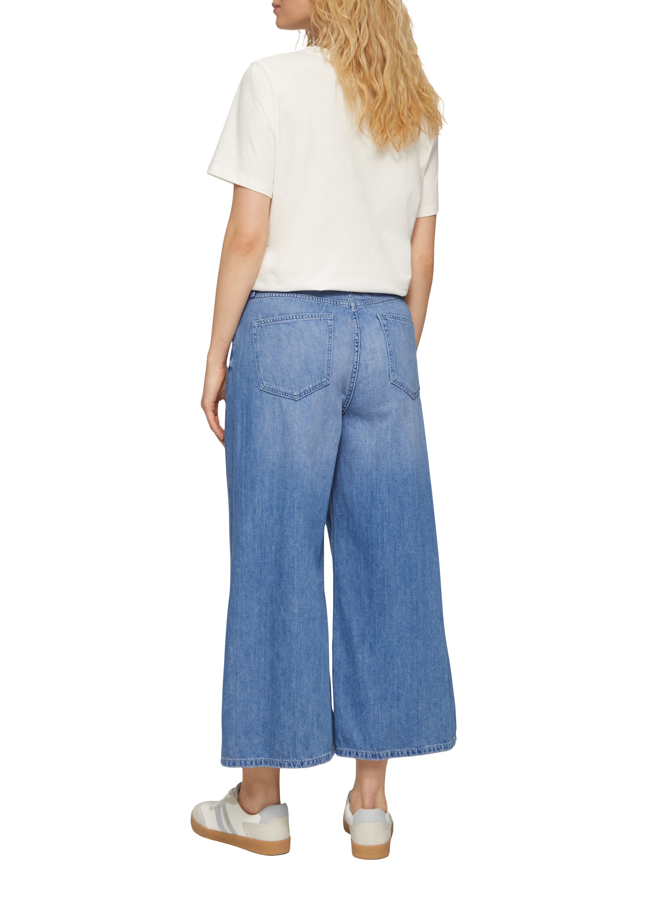 Wide Leg Jean s.Oliver en bleu
