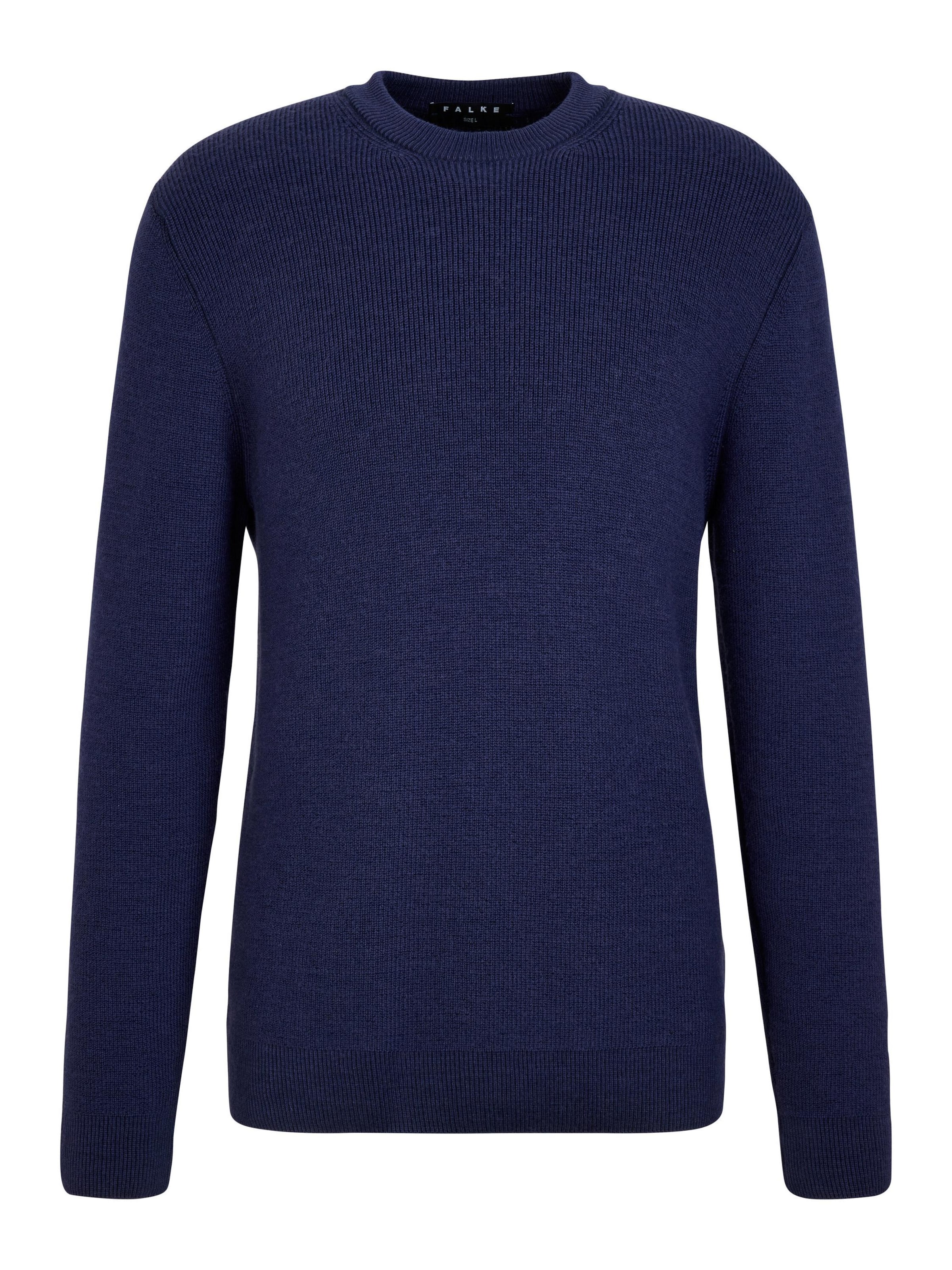FALKE Pullover 'Perlfang'‌‌‌‌‌ in Blau: Vorderseite