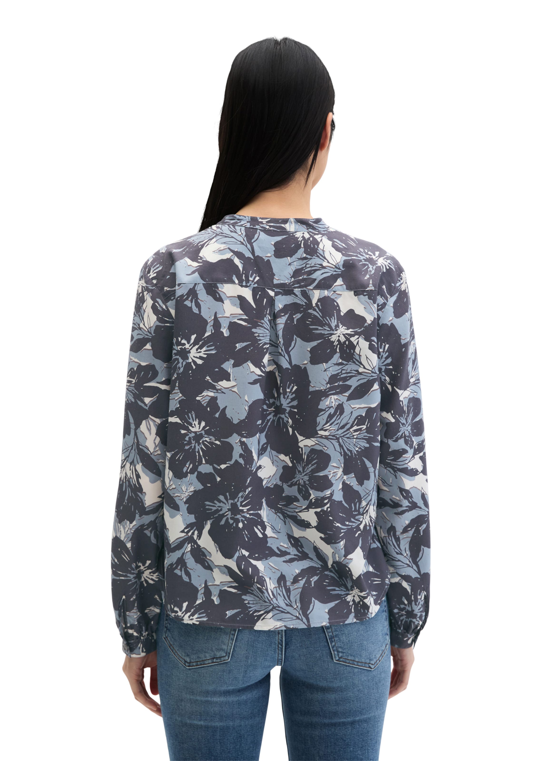 Marc O'Polo Bluse in Grau