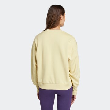 ADIDAS SPORTSWEAR Αθλητική μπλούζα φούτερ 'ALL SZN' σε κίτρινο