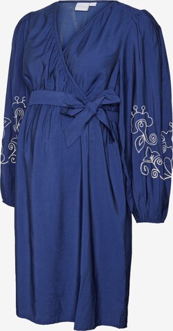 MAMALICIOUS Kleid 'Nanaz Tess' in Blau: predná strana