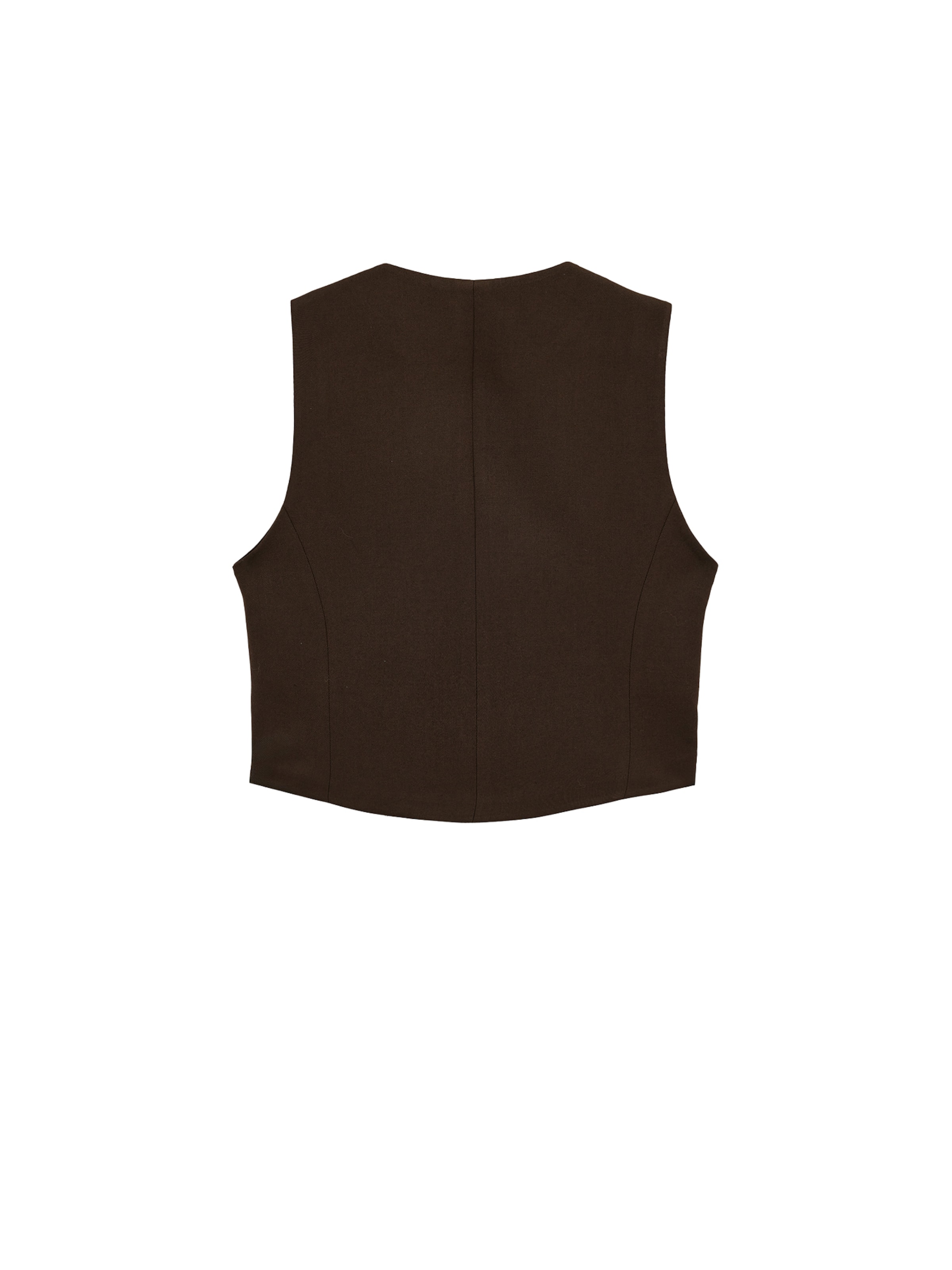 Koton Gilet in Bruin