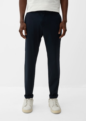 s.Oliver Slim fit Trousers in Blue: front