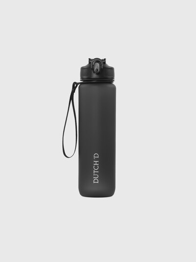 Dutch'D Drinking Bottle 'Tritan' in mottled black, Item view