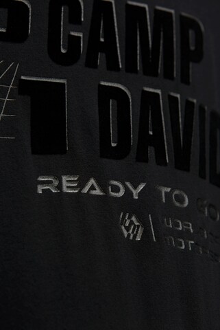 CAMP DAVID Shirt in Black