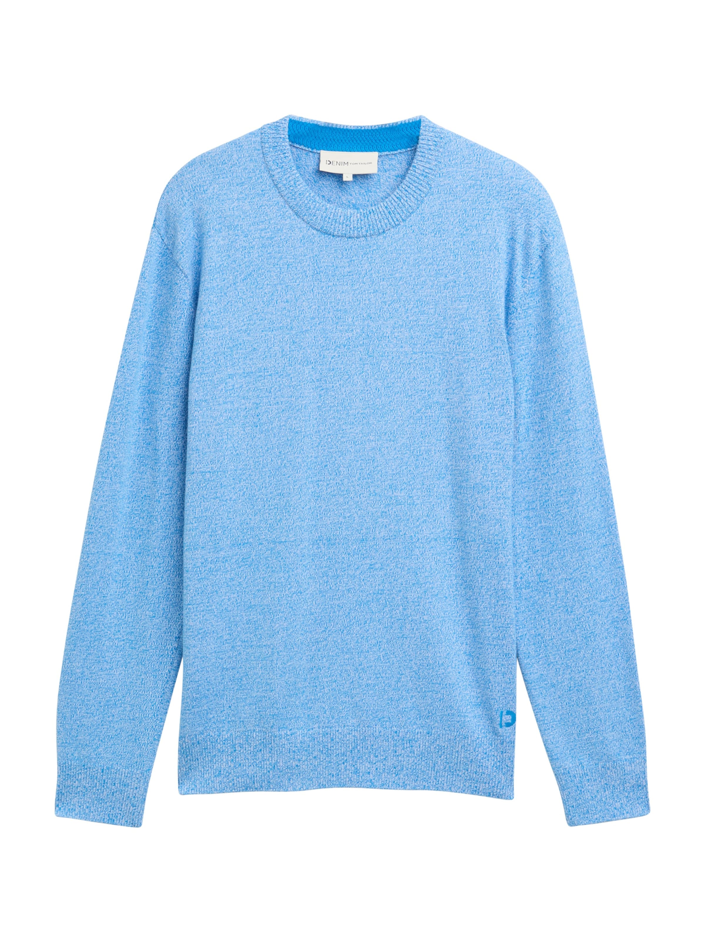 Pull-over TOM TAILOR DENIM en bleu : devant