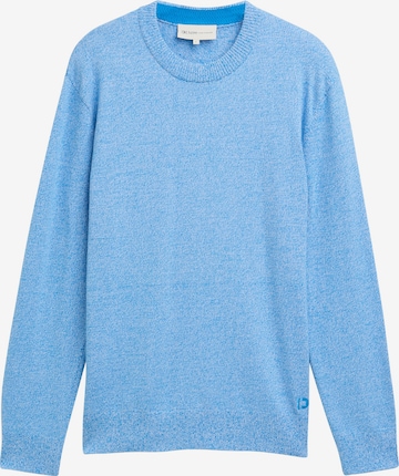 Pull-over TOM TAILOR DENIM en bleu : devant