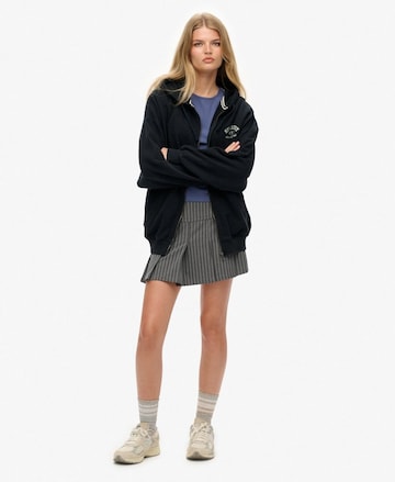 Veste de survêtement 'Athletic Essentials' Superdry en noir