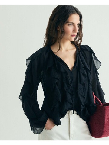 Chemisier Scalpers en noir