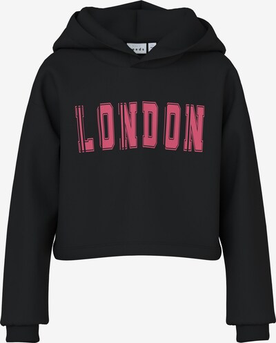 NAME IT Sweatshirt 'VANITA' em rosa claro / preto, Vista do produto
